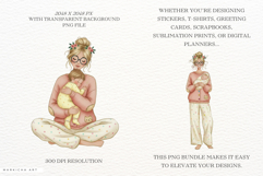 Mothers Day Mom Routine Clipart Product Image 2