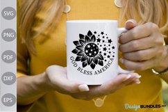 4th of July SVG / God Bless America SVG Design Product Image 2