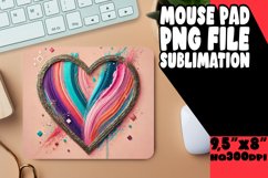 LUMINOUS MOUSE MAT FUN IDEAS, Heart Product Image 1