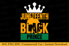 Juneteenth Black Prince Svg | Svg Cut Files Product Image 1