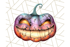Spooky Jack O Lantern PNG Clipart, Scary Halloween Pumpkins Product Image 5