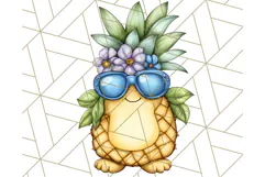 Tropical Tiki Friends PNG Clipart, Cute Summer Art Product Image 5