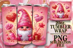 Adorable Gnome Couple Sublimation Product Image 1