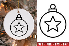 Christmas icon svg, icon png clipart, christmas outline svg Product Image 1