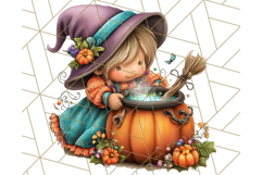 Spooky Gnome Village Clipart PNG Halloween Png Product Image 5