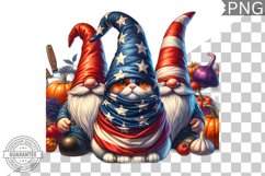 4th of July kitchen Cat Sublimation - 4th of July Cat Product Image 1