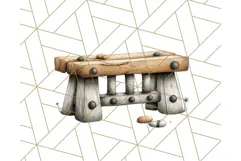 Cute Animals in Jail Clipart PNG, Funny Prisoner Critters Product Image 5