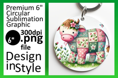 Creative Circle Design for Sublimation , Animals Product Image 1