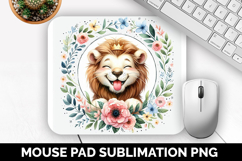 Cute Animals Mouse Pad Bundle, Sublimation Mouse Pad PNG Product Image 5
