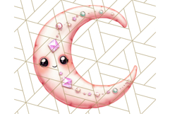 Pastel Goth Halloween PNG Clipart, Creepy Cute Art Product Image 5