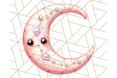 Pastel Goth Halloween PNG Clipart, Creepy Cute Art Product Image 5