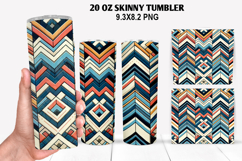 Flower Skinny Tumbler 20oz Wrap Design, Animal Tumbler Wrap Product Image 1