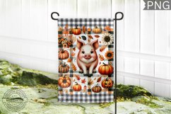 Fall Garden Flag Sublimation - Garden Flag PNG Design Product Image 1