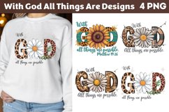 With God All Things Are Possible PNG Product Image 1