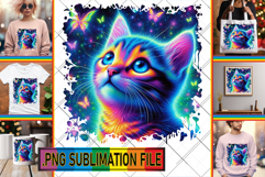 Playful Tote Bag Gift Magic, Cat Product Image 1