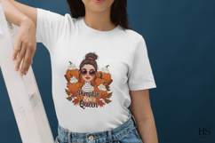 Pumpkin Spice Queen Fall Sublimation, Cozy Fall Sublimation Product Image 3