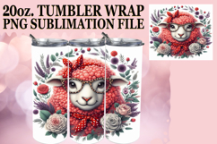 Joyful escapes 20oz tumbler wrap, Cute Animals Product Image 1