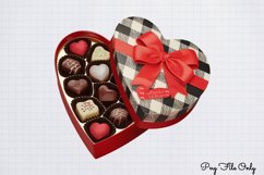 Red Black Glitter Plaid Clipart PNG Product Image 1