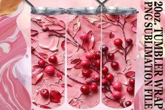 3D Bloom and Fruit Wrap Design Product Image 1