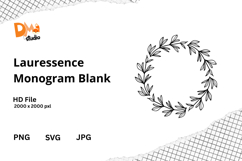 Lauressence Monogram Product Image 1