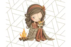 Whimsy Woods Harvest Festival Clipart PNG Files Product Image 5