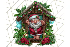 Summer Christmas Clipart PNG, Tropical Holiday Art Clip Art Product Image 5