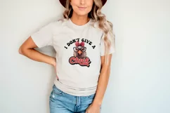 Funny Farm Animals | I don't give a Cluck Sublimation | Hen Product Image 3