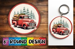 Enchanted Yuletide Ornament Circle Design Product Image 1