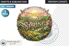 Bloom &amp; Bright Spring Quotes for Sublimation and POD Product Image 1