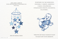 Hand-Drawn Nursery Clipart Product Image 2