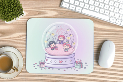 Happy New Year PNG Mouse Pad,Festive New Year's Eve 2026 PNG Product Image 1