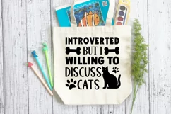 Introverted But I Willing SVG, Anti Social SVG Design Product Image 3