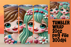 Personal Touch: 20oz Tumbler Design , 3D Characters Product Image 1