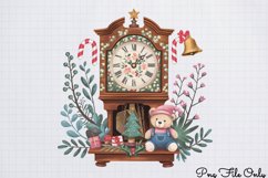 Cute Nutcracker Watercolor Clipart PNG Product Image 1