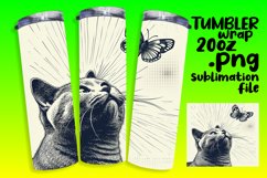 Meow Masterpieces: Sublimation Tumbler Collection Product Image 1