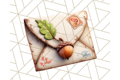 Forest Mail Delivery Clipart PNG, Animal Post Office PNG Product Image 5