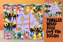 TRENDY 20oz Tumbler Design for DIY , Bee Product Image 1