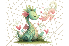 Magical Creatures Clipart PNG, Fantasy Animals Png Product Image 5