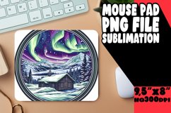 Sublimation Landscape Scenic Mouse Pad PNG Product Image 1