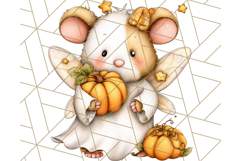 Halloween Fairy Animal Clipart PNG, Cute Spooky Creatures Product Image 5