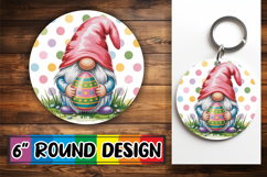 Radiant Sublimation Ornaments, Easter Gnomes Product Image 1