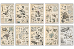 Summer Goose Lake Junk Journal Pages Product Image 2