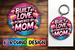 Heartfelt Circle Car Coasters, Mother's Day Product Image 1