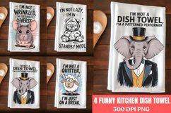 Funny Kitchen Dish Towel Sublimation Bundle PNG Product Image 10