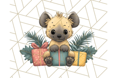 Safari Christmas PNG Clipart, Cute Jungle Animal Art Product Image 5