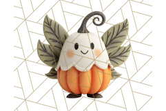 Cute Halloween Ghost Clipart Costume PNG, Halloween Png Product Image 5