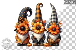 Halloween Gnome Sublimation - Clipart PNG Design Product Image 1
