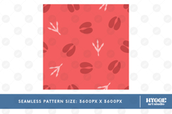 American 4th of July Hoofs and Hen Prints Seamless Pattern Product Image 2