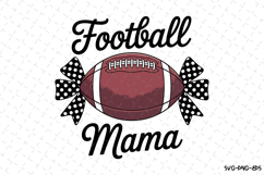 Football mama Svg | Game Day Svg | Sport Svg | Svg Cut File Product Image 1
