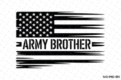 Army Brother svg | 4th of july Svg | Svg Cut Files Product Image 1